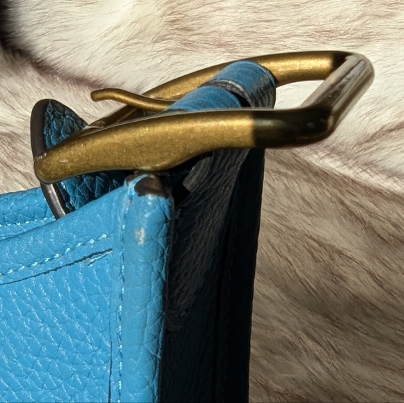 Coach Emery 1941 Crossbody Pacific Blue Large Size - Picture 14 of 16